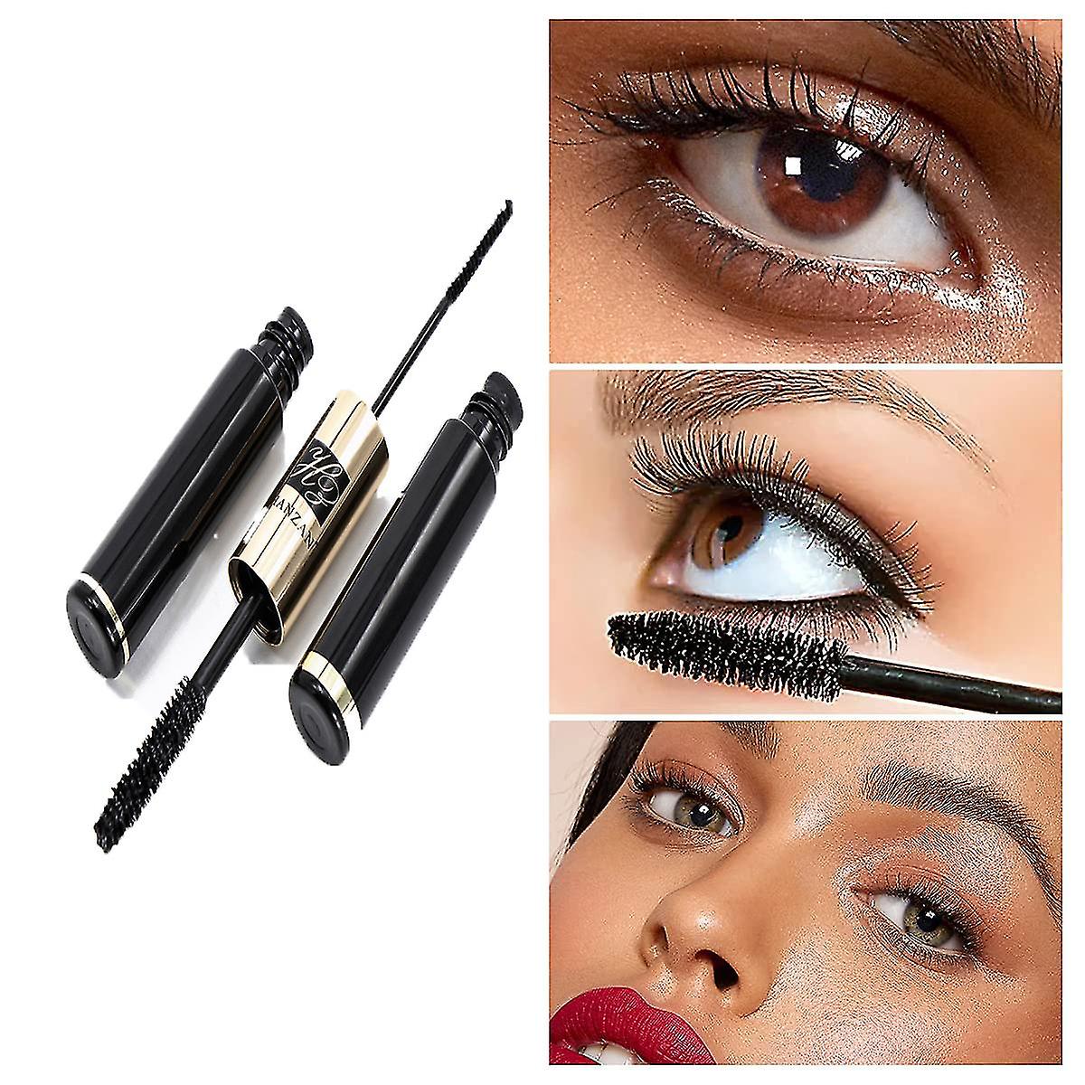 Double Head Waterproof Mascara 2 In 1 4d Curl Long Lasting Eye Makeup Set