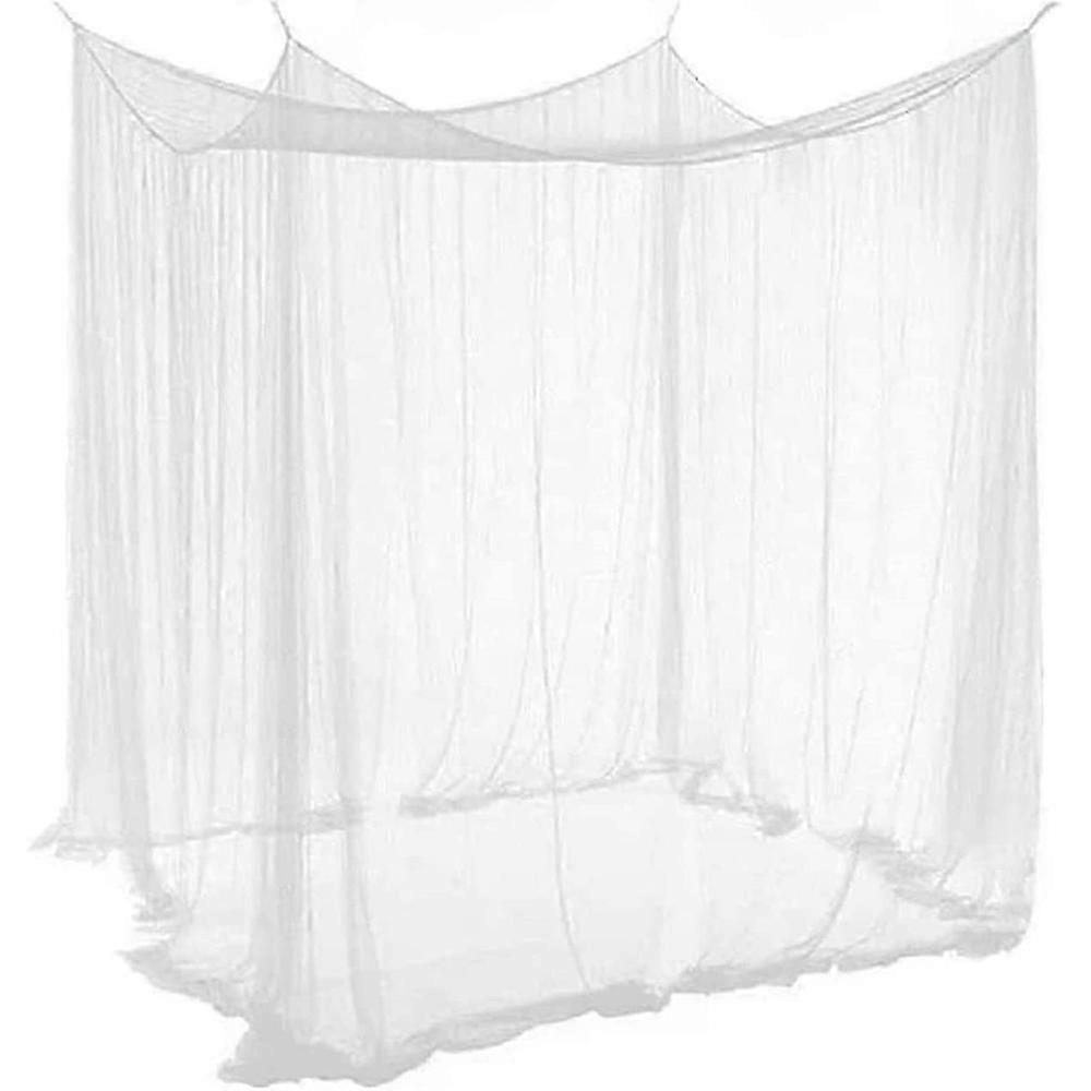 2025 Mesh Square Mosquito Net for Queen Size Bed