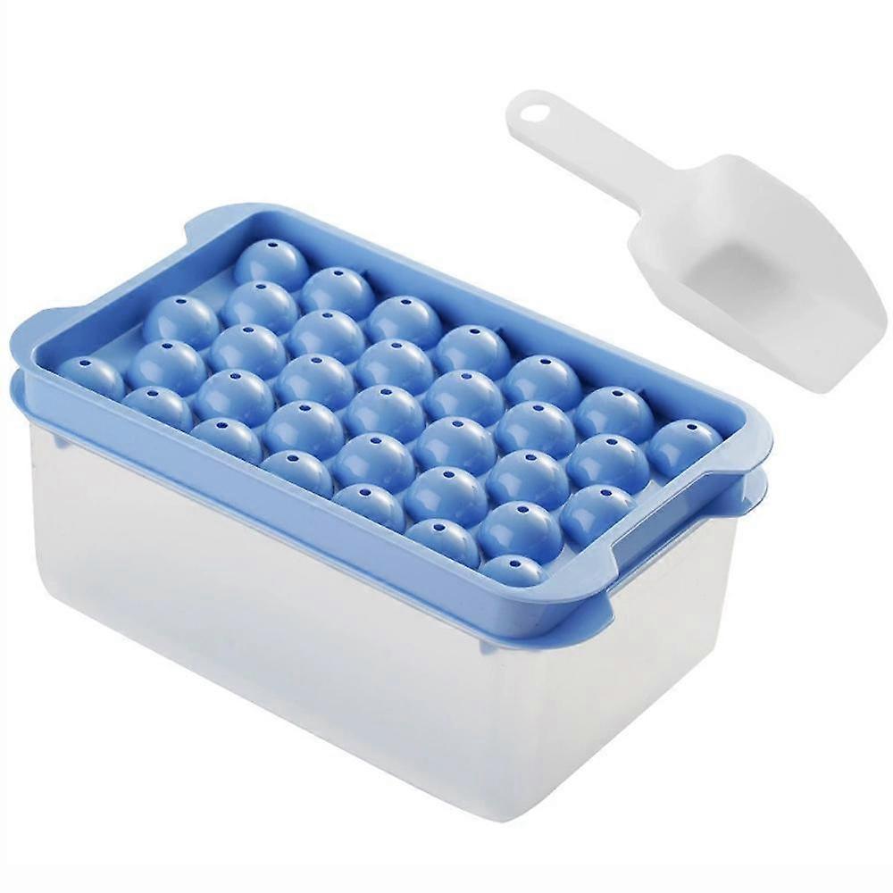 Stackable Ice Cube Tray Set With Lid And Bin Easy-Release Ice Molds