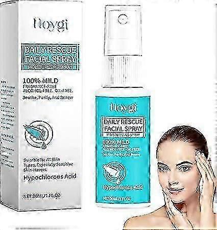 Hypochlorous Acid Spray, Hypochlorous Acid Spray, Hypochlorous Acid, Moisturising, Antioxidant Protection, Easy and Comfortable to Use, Suitable for A