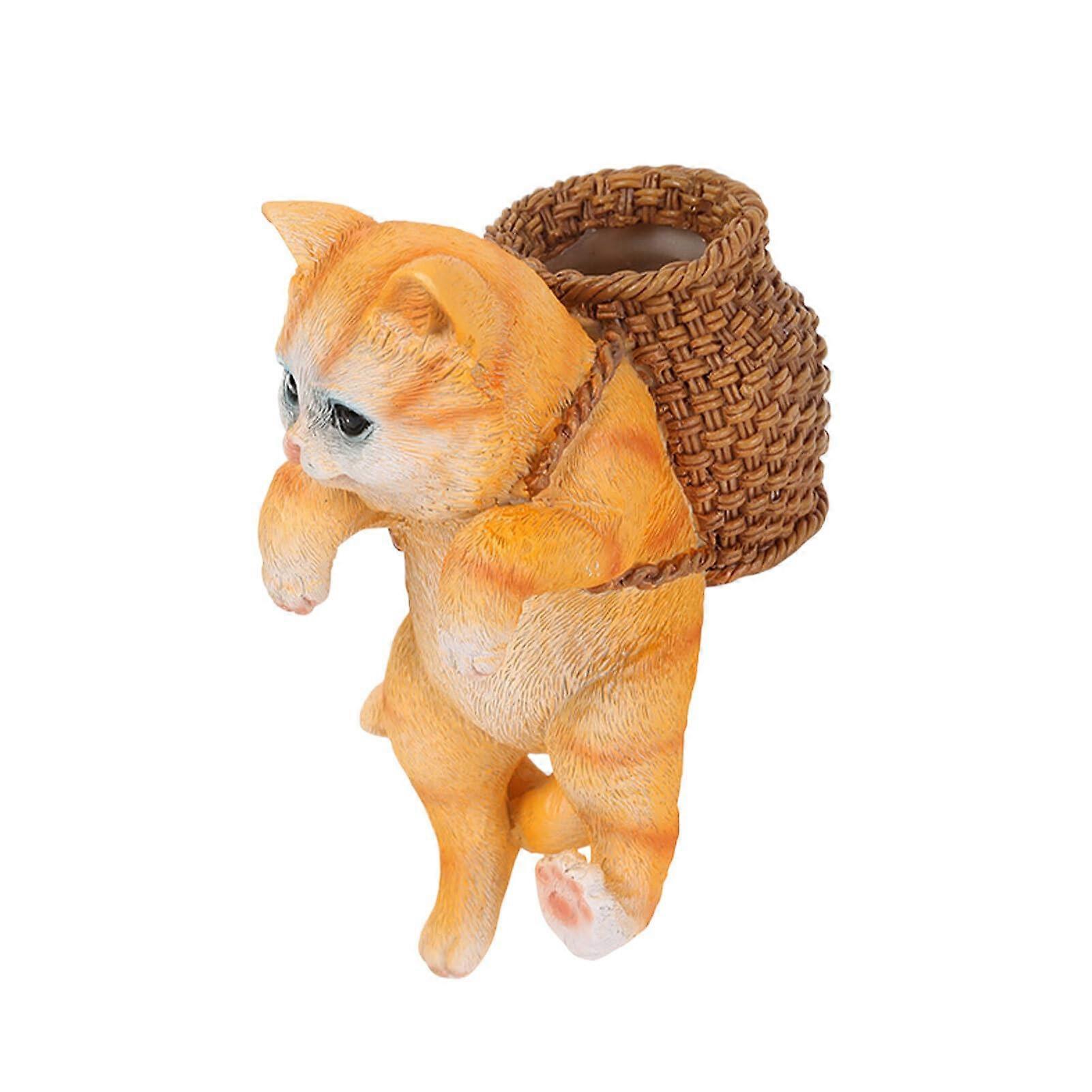 Three-Dimensional Aquarium Ornament, Yellow, Cute and Practical Decoration for Fish Tanks