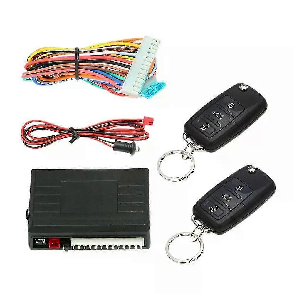 Car Central Locking 43392MHz Keyless Entry System DIY Universal Remote Central Locking Kit Car Security System Car Alarm System