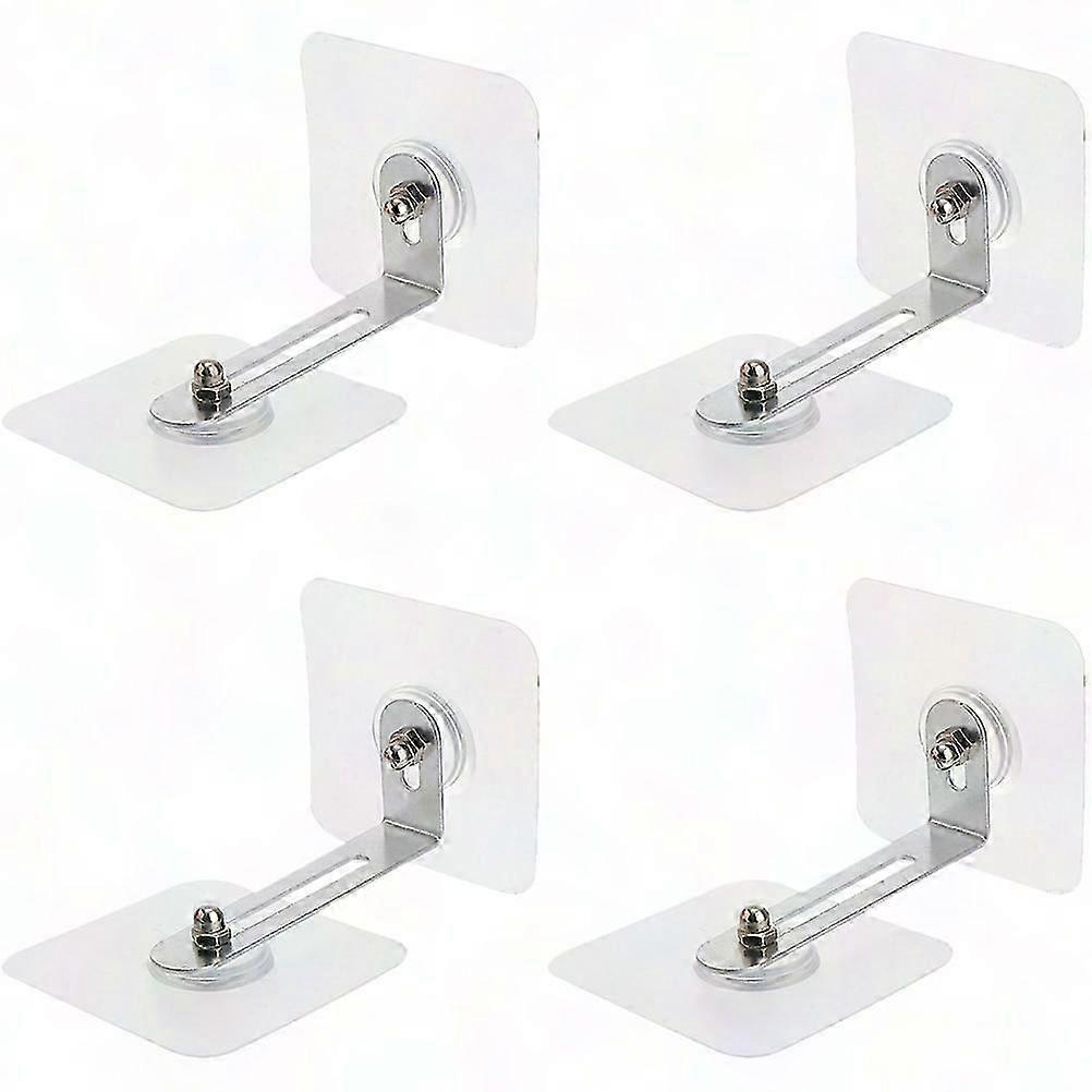 4 PCS Heavy Duty Furniture Wall Anchors Anti Tip Adhesive Wall Mounting Kit