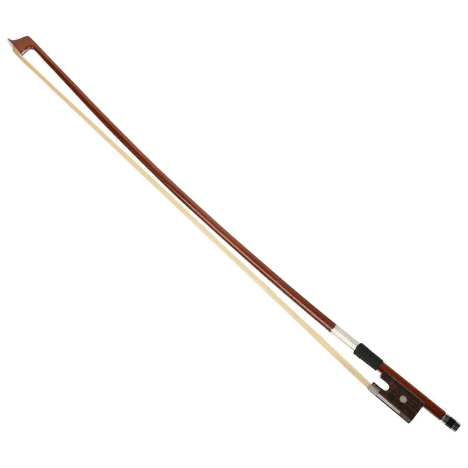 Student Violin Bow Wood Material Easy To Apply For Practice And Performance Comfortable Feel 1Pcs