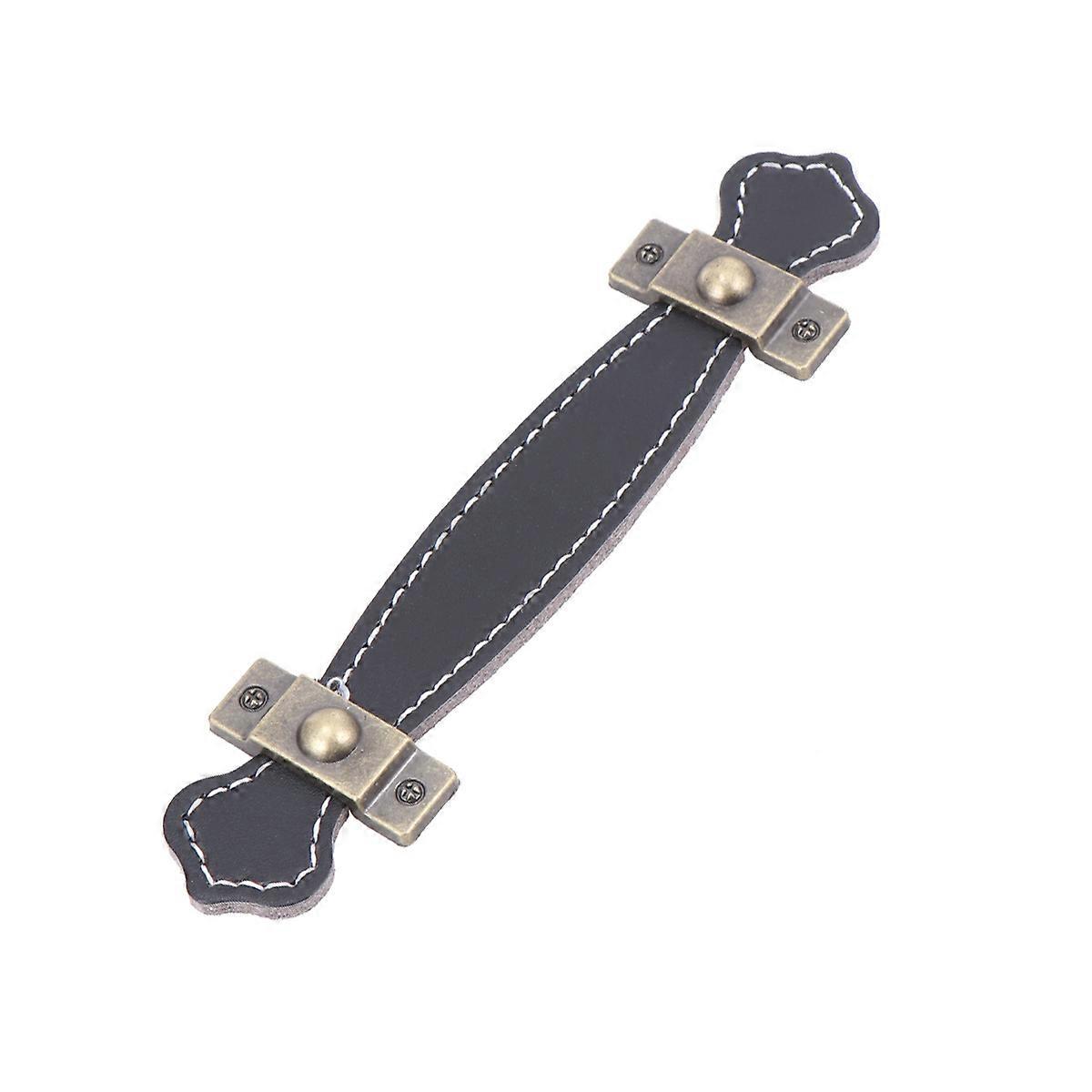 Chic Handle Vintage Style Door Set Practical Cabinet Handle for Home Black 128
