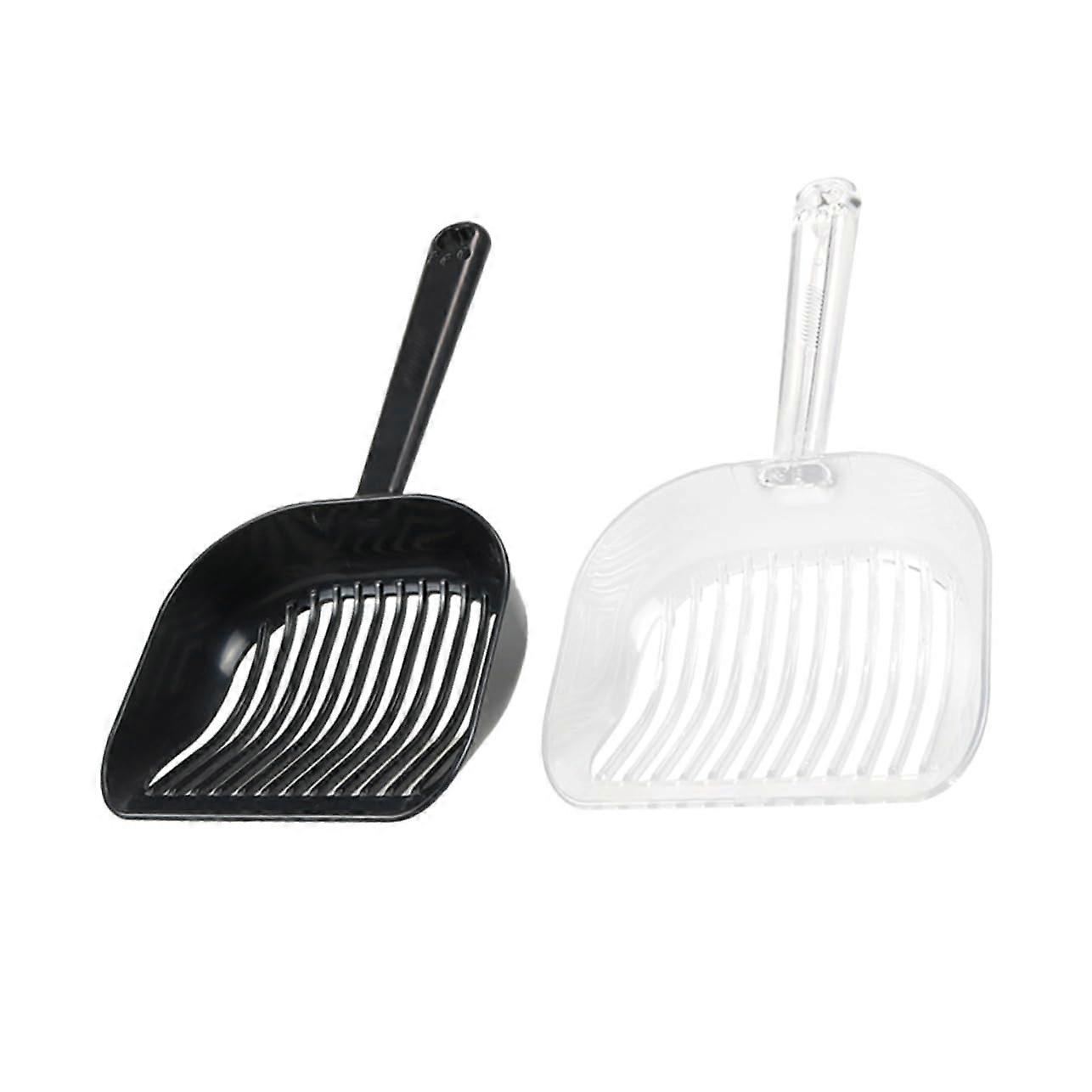 Scoops For Cat Litter Pack Of 2 ABS Plastic Cat Litter Scoops For Cats And Kittens Tidying Scoop