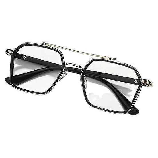 Unisex Summer Sunglasses Retro Color-changing with Nose Pads PC Lens Anti-UV Block Sunlight Vacation Beach Spectacles Outdoor Eyewear