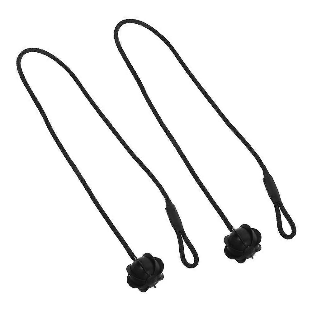 2pcs Durable Trunk Cover Strap Cords for Easy Installation Universal Fit for Car Rear Shelf Tie Down Replacement