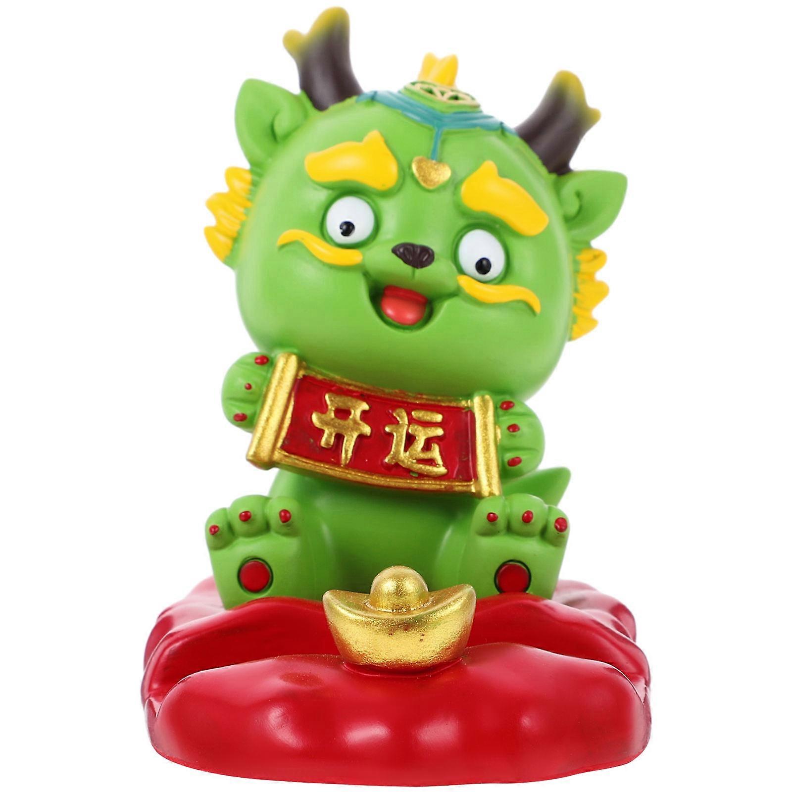 Creative Phone Holder Desktop Cartoon Dragon Statue Resin Tabletop Use Video Watching Support 1Pack