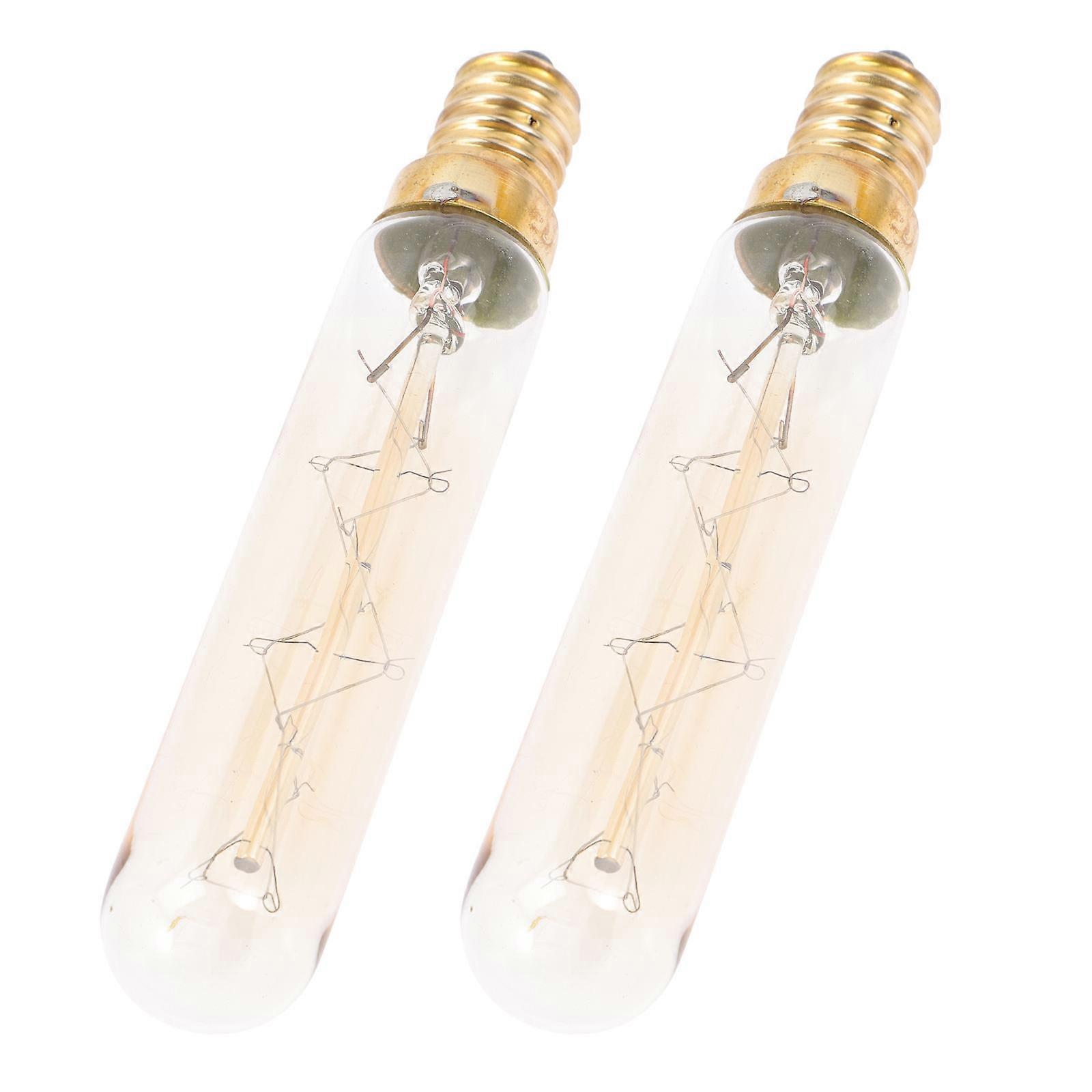 Golden Glass LED Candelabra Bulbs for Home Decor Warm Color Light 2700K 40W E14 Base