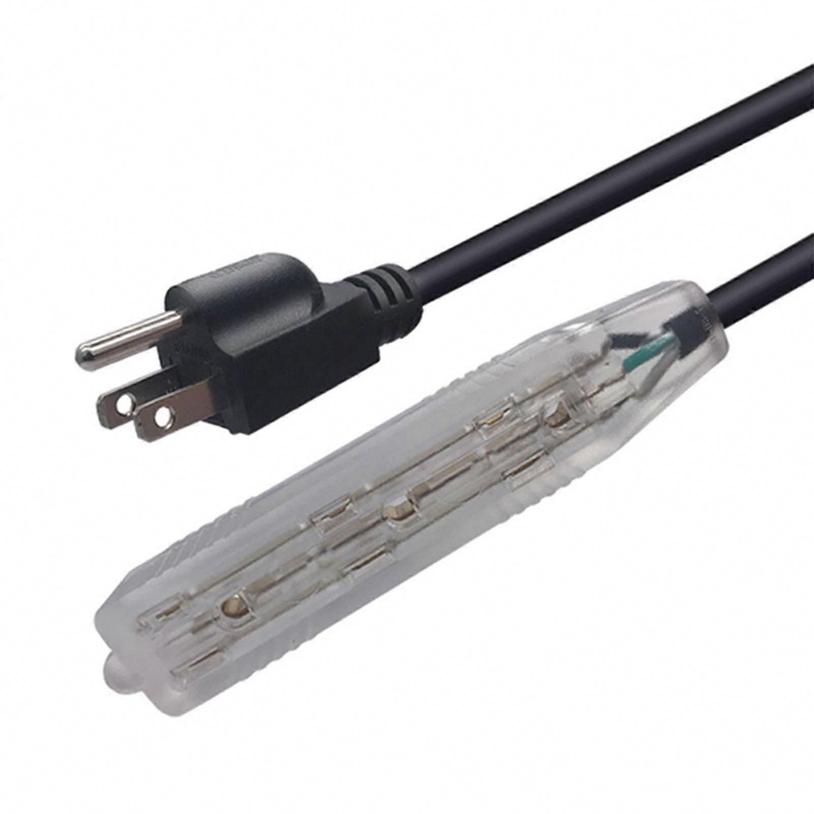 USA3Prong MalePlug to Triple Female,NEMA 5-15P to 3 Unit 5-15R Power Adapters Cable NEMA 5-15R Power Cord