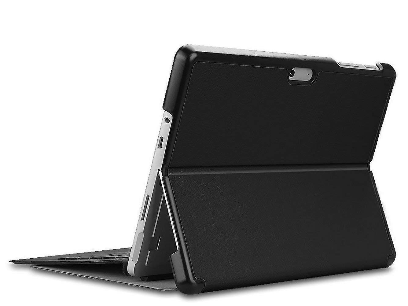 Case For Surface Pro 7 6 5 4 Black PU Leather Protective Case Cover