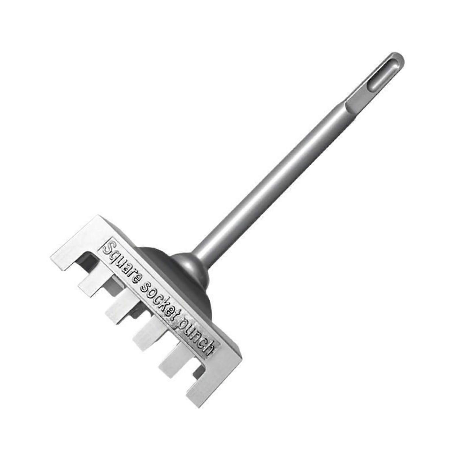 Precision Grooves Boring Tool Performance Square Hole Cutters with 86Type Socket Electrical Outlet Box