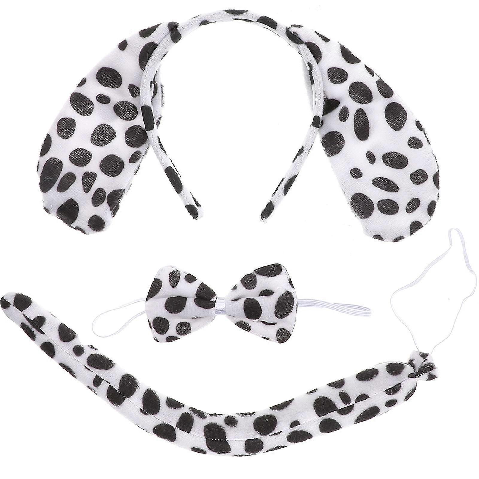 Dog Cosplay Headbands with Bow Ties and Tails – Fun Party Costume Props for Adults – Themed Events and Gatherings