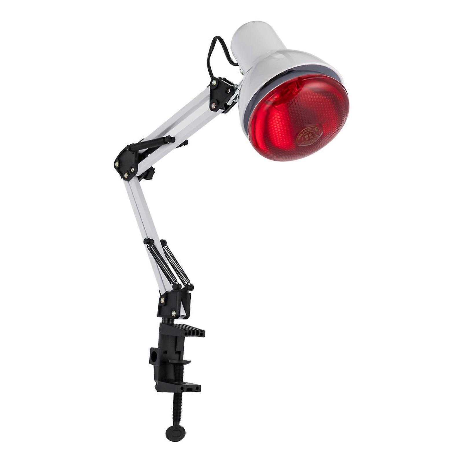 150W 220V Foldable Infrared Lamp Adjustable Red Light with Clip