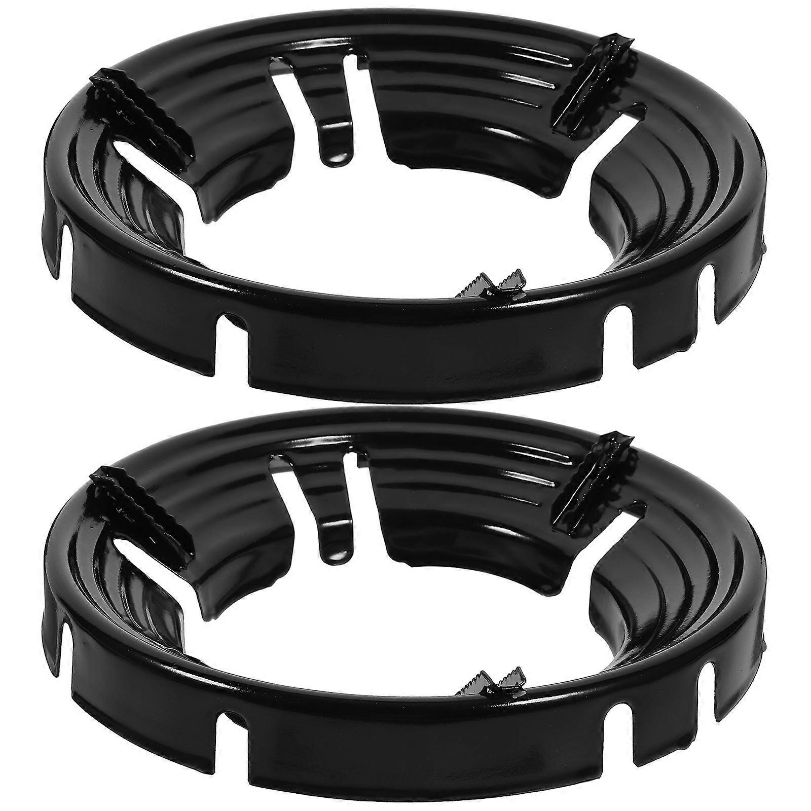 2Pcs Gas Stove Cover Hood for Energy Saving Burner Accessory