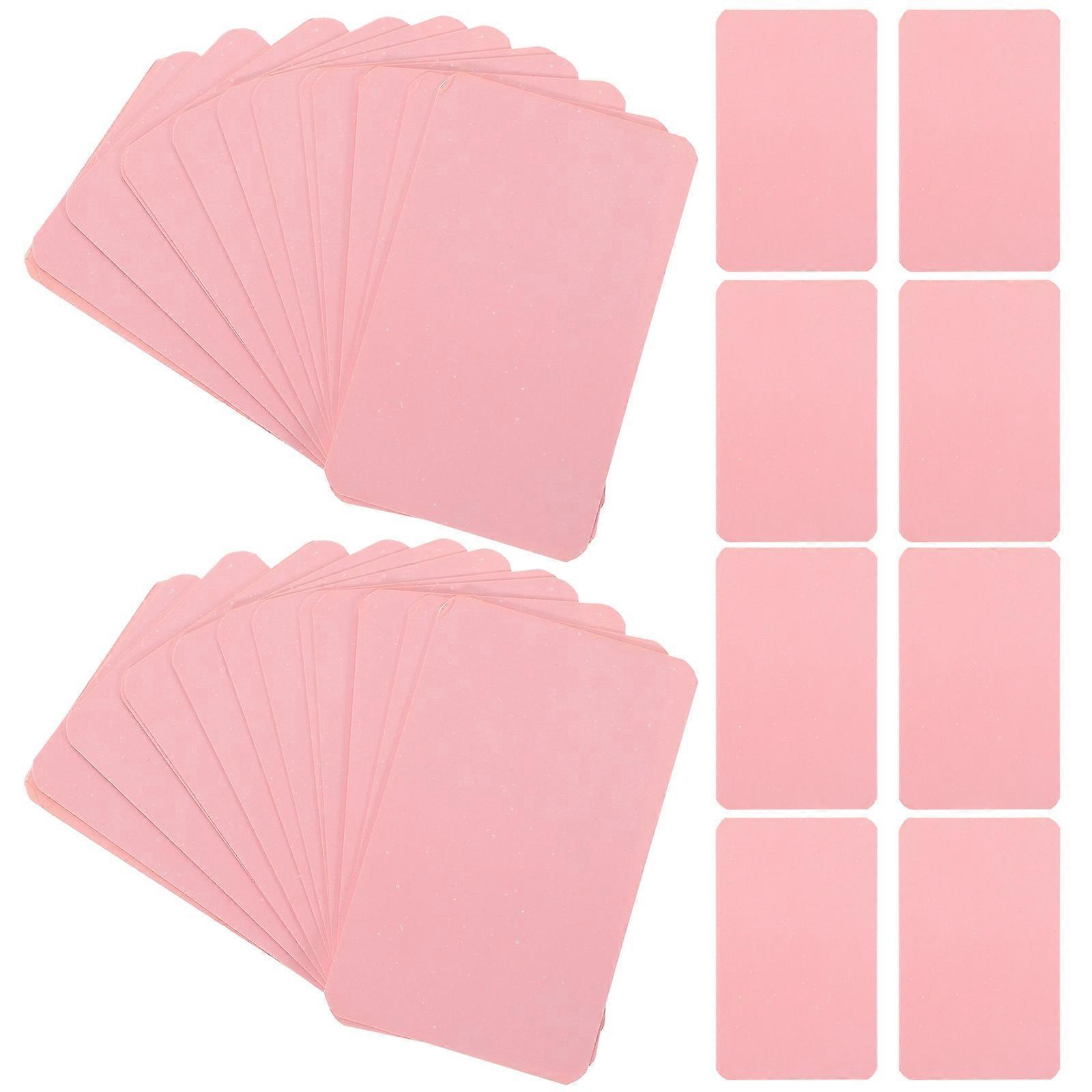 100Pcs Versatile Blank Note Cards DIY Message Cards Convenient Supplies