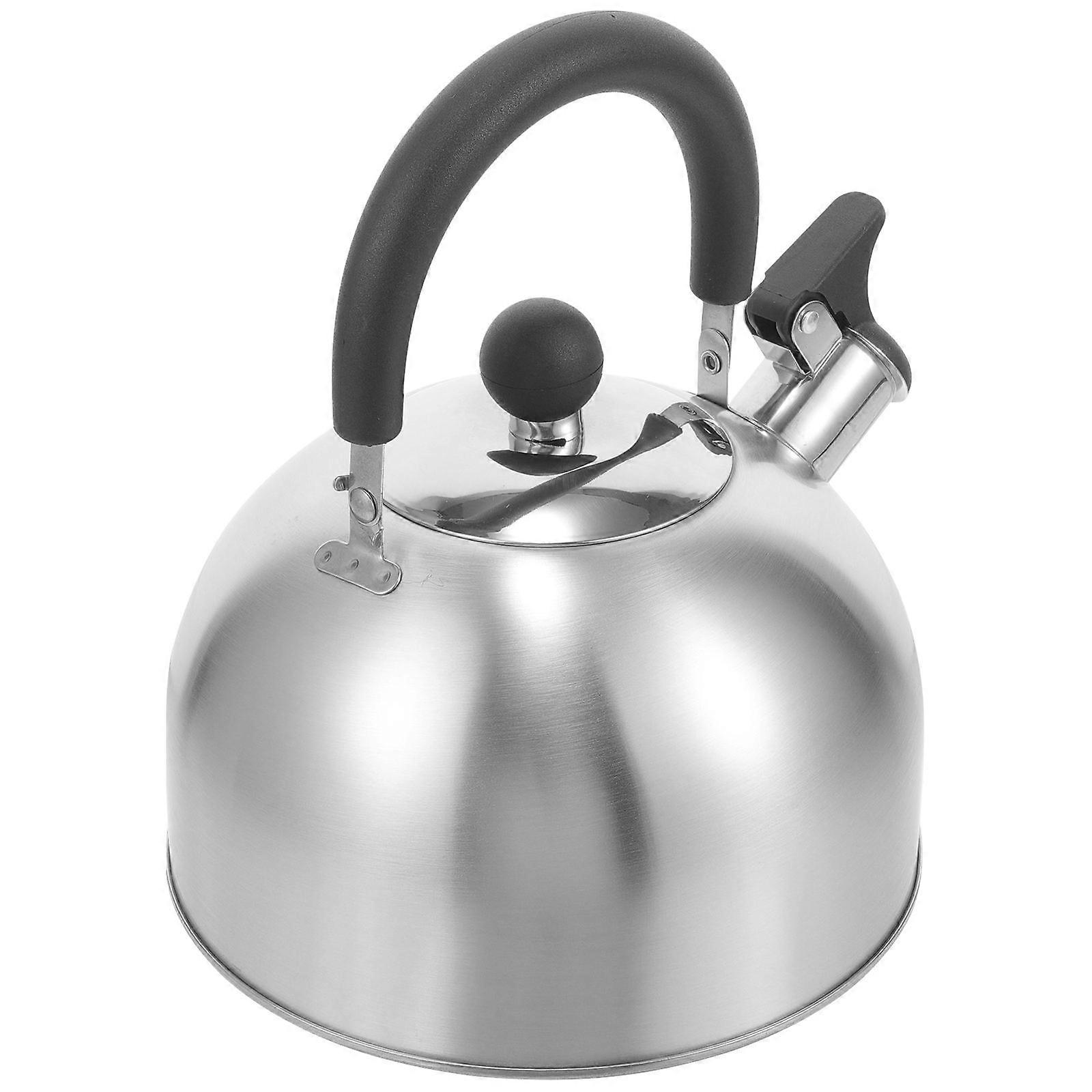 Stainless Steel Kettle For Families Designed For Making Coffee With Prevent Overflow Feature 9.82X7.86X7.07in 1Pcs