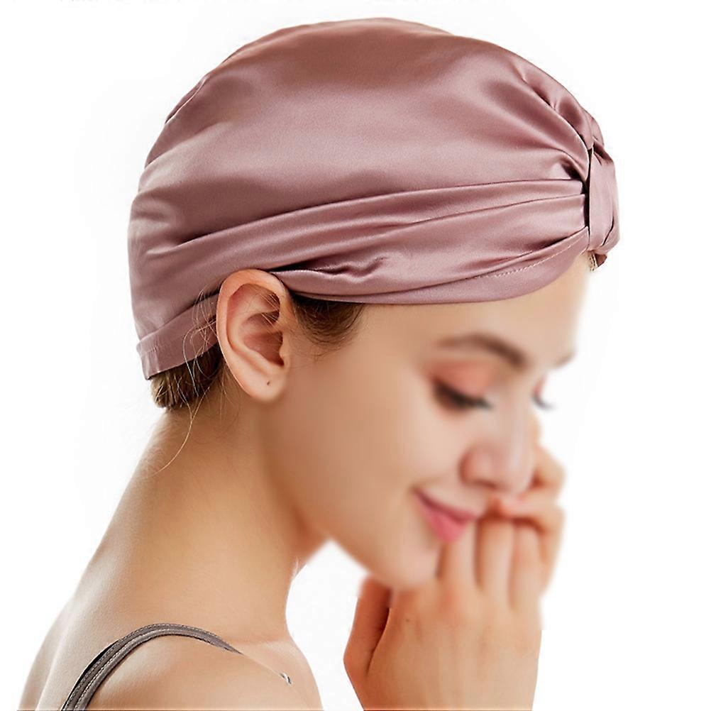 Silk Hair Drying Cap For Home Gym Usage 11x11x0.2in Red Fast Drying 1Set