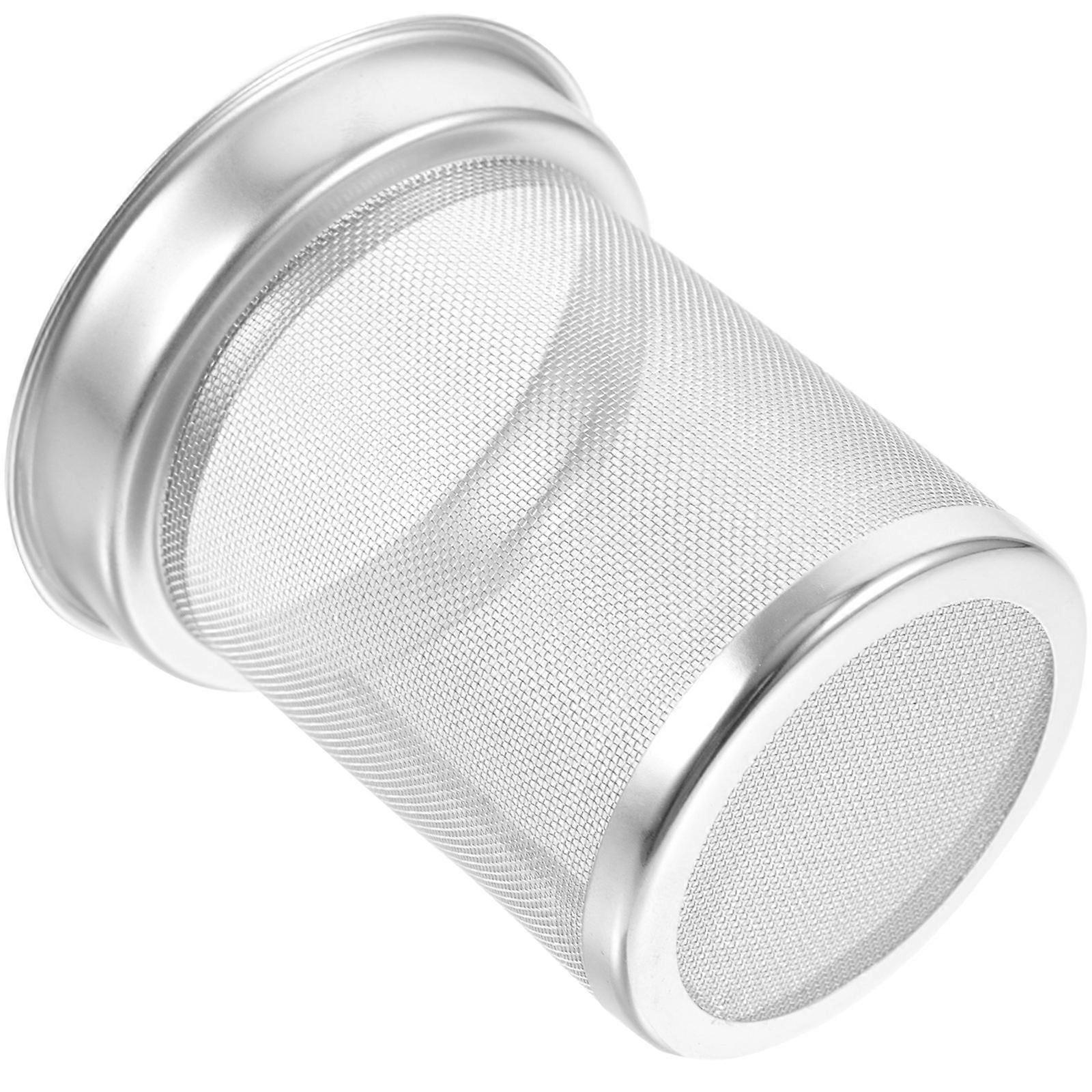 Teapot Strainer Insert Essential For Friends Tea Brewing Round Silver Quality Item 1Pack