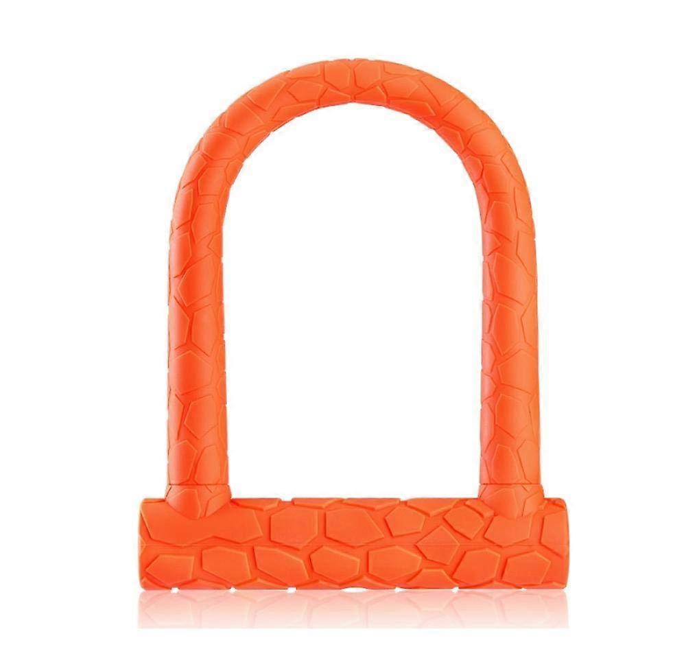 Jin Hao Bicycle Lock Double Open Shackle Lock Small Bold Electric Car AntiTheft Road Mountain Bike Lock Bicycle Riding Lock