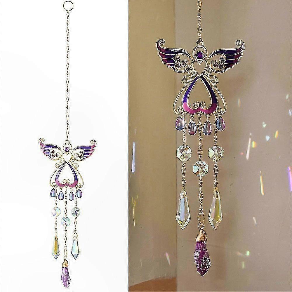 Crystal Prism Ornament, Light Reflecting Window Decor, Rainbow Maker Hanging Charm