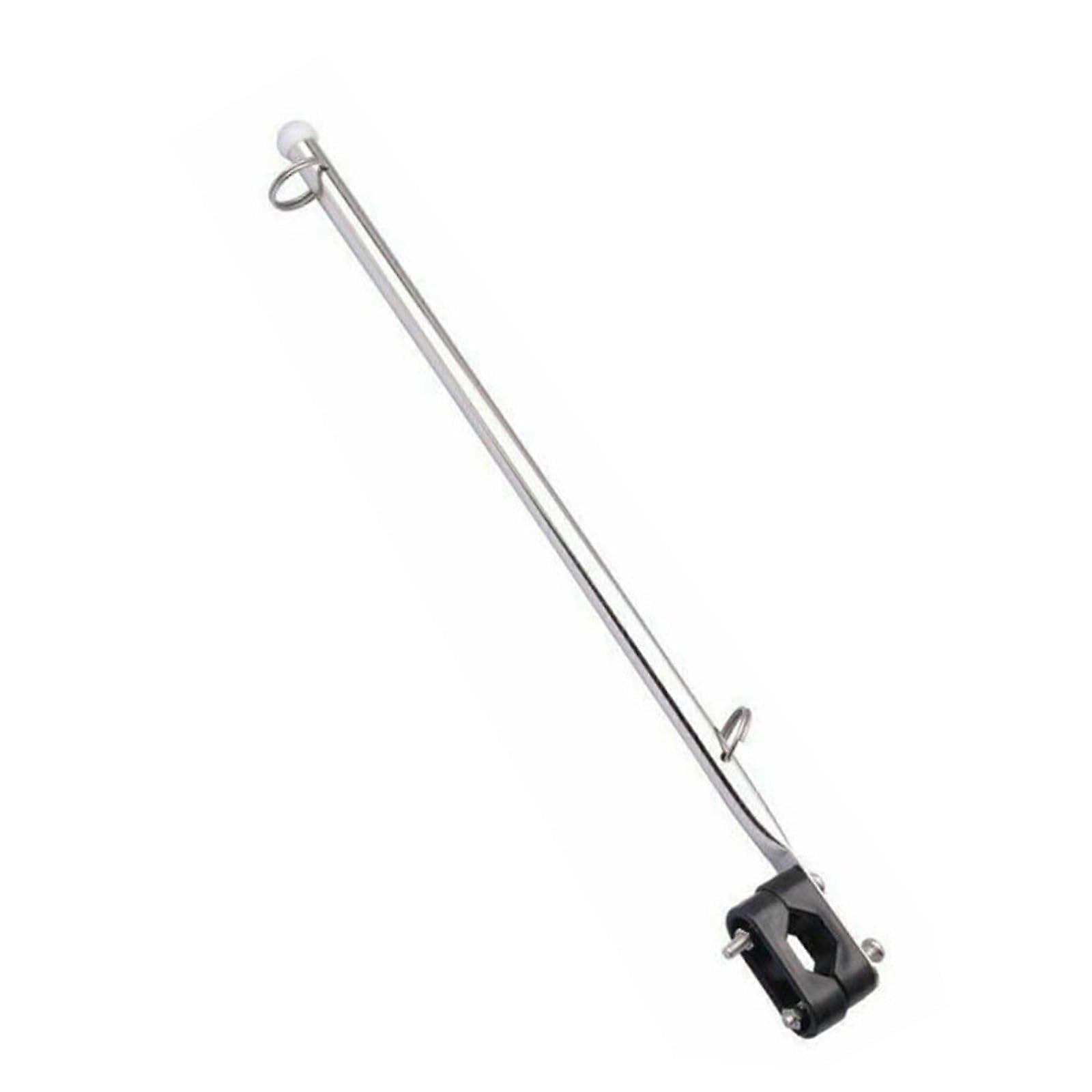 Stainless Steel Flags Poles Easy Mounting Rails Mount Flag Poles For Marine Use