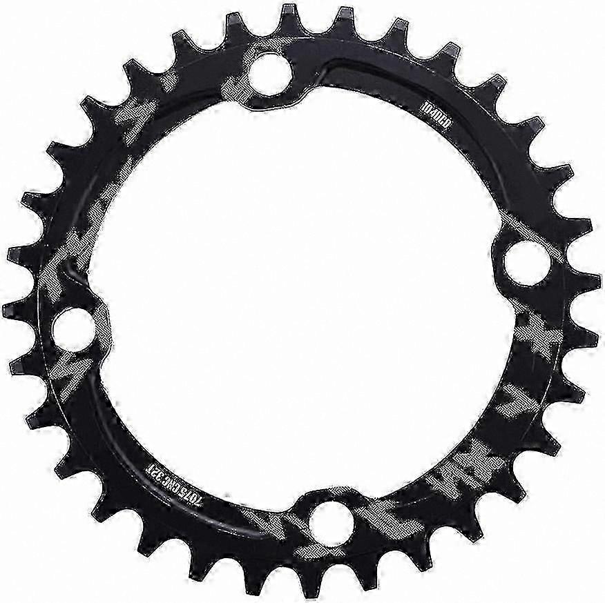34T Chainring for MTB and Road Bikes, BCD 104 Single Speed Replacement Chainring for Mountain and Urban Cycling