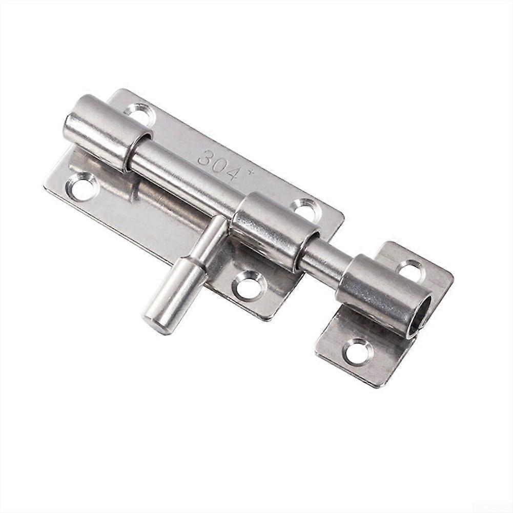 304 Stainless Steel Door Latch Set of 2 for Bathroom and Garden Gates with Secure Lock