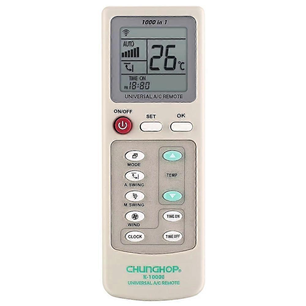 Chunghop Universal A/C Remote Control (K-1000E)
