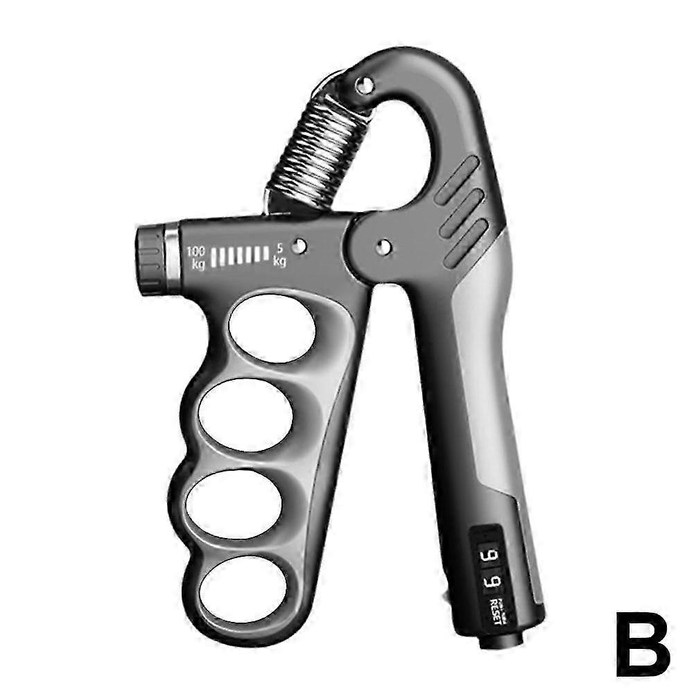 5-100KG Hand Grip Strengthener Adjustable Forearm Trainer Finger Exerciser