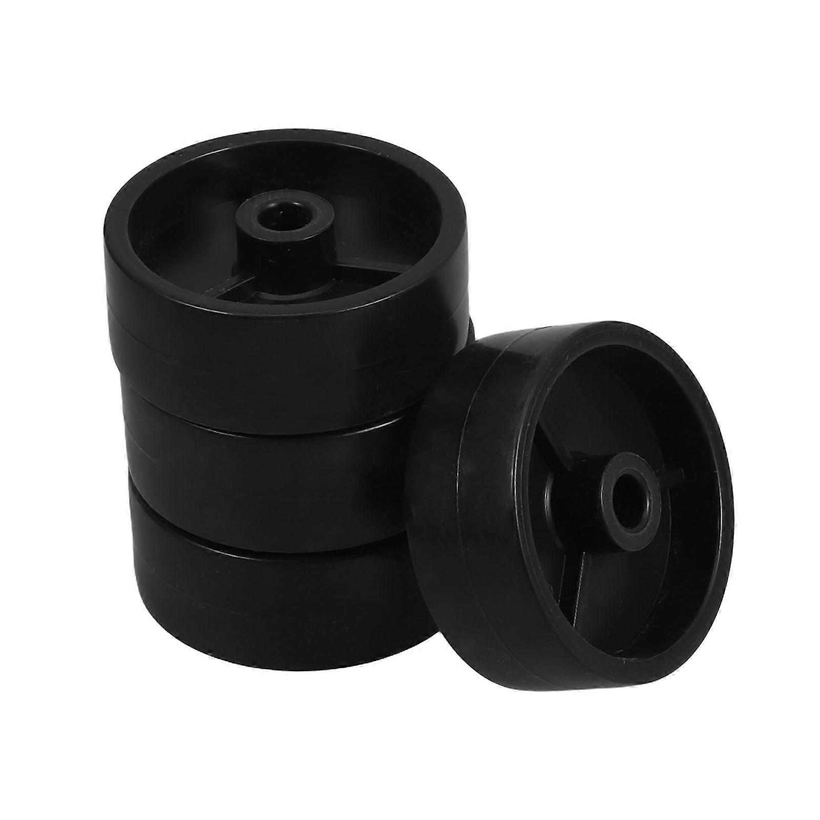 4pcs Universal Casters for Gas Heater Heavy Duty Plastic Wheels for Patio Heater Easy to Install and Move Replacement Parts for Outdoor Heater