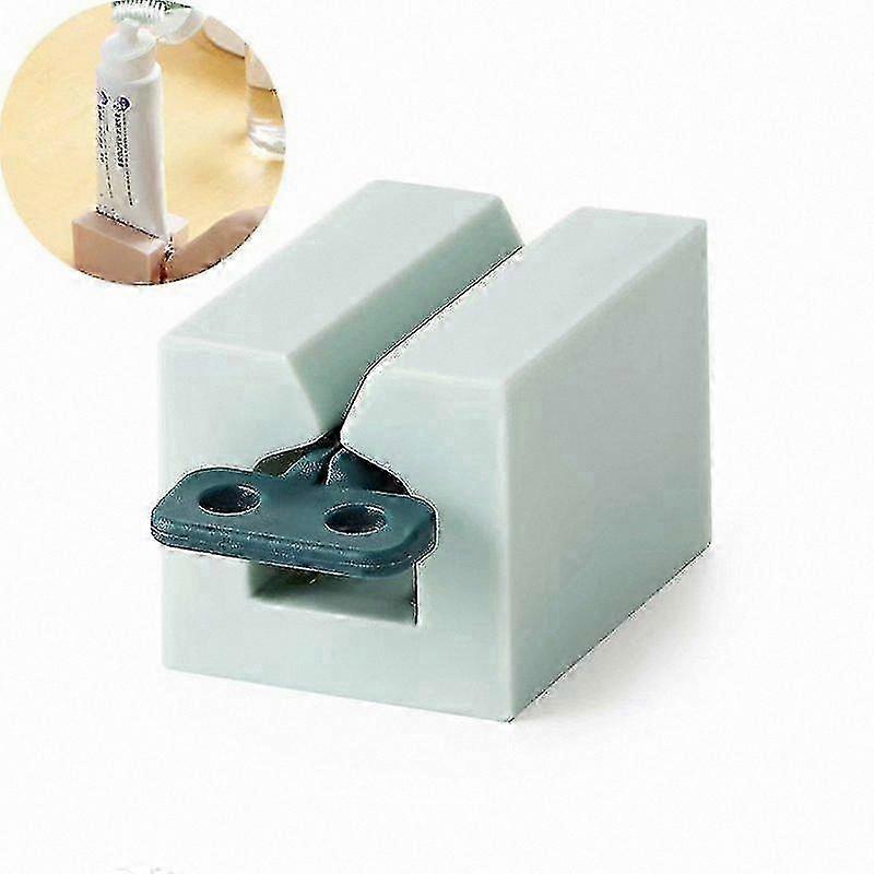 Kids' Manual Toothpaste Squeezer in Light Blue for Easy Use
