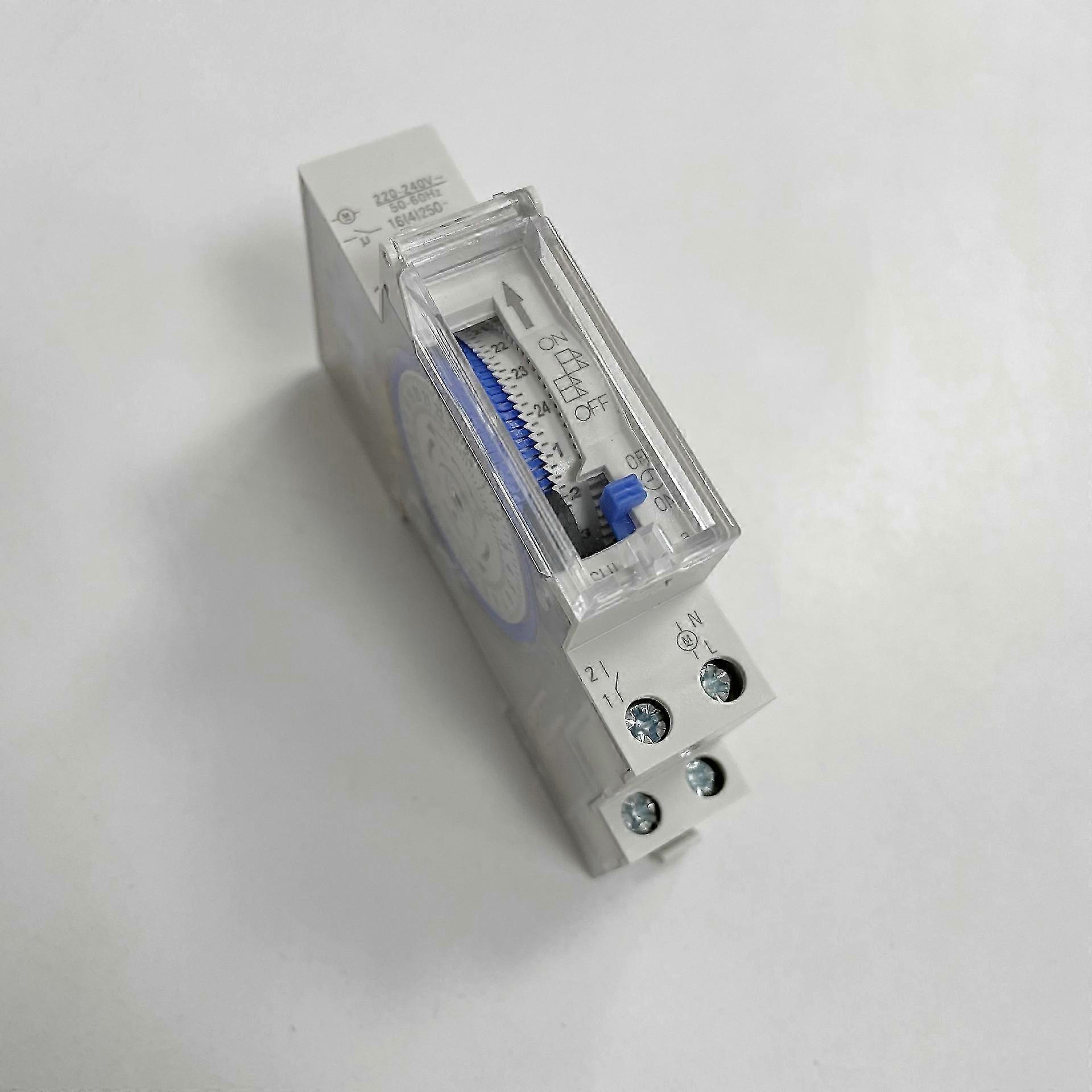 24-hour mechanical timer 15-minute minimum timer, white, 9.2*6.5cm