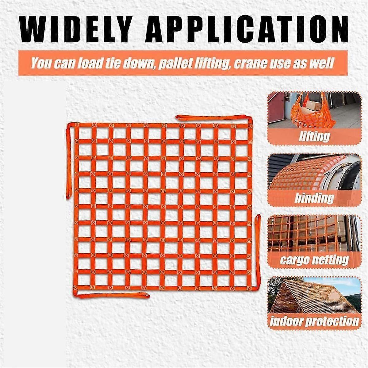 Lifting Net, Lifting Net Straps for Hoist 661lbs Load Capacity