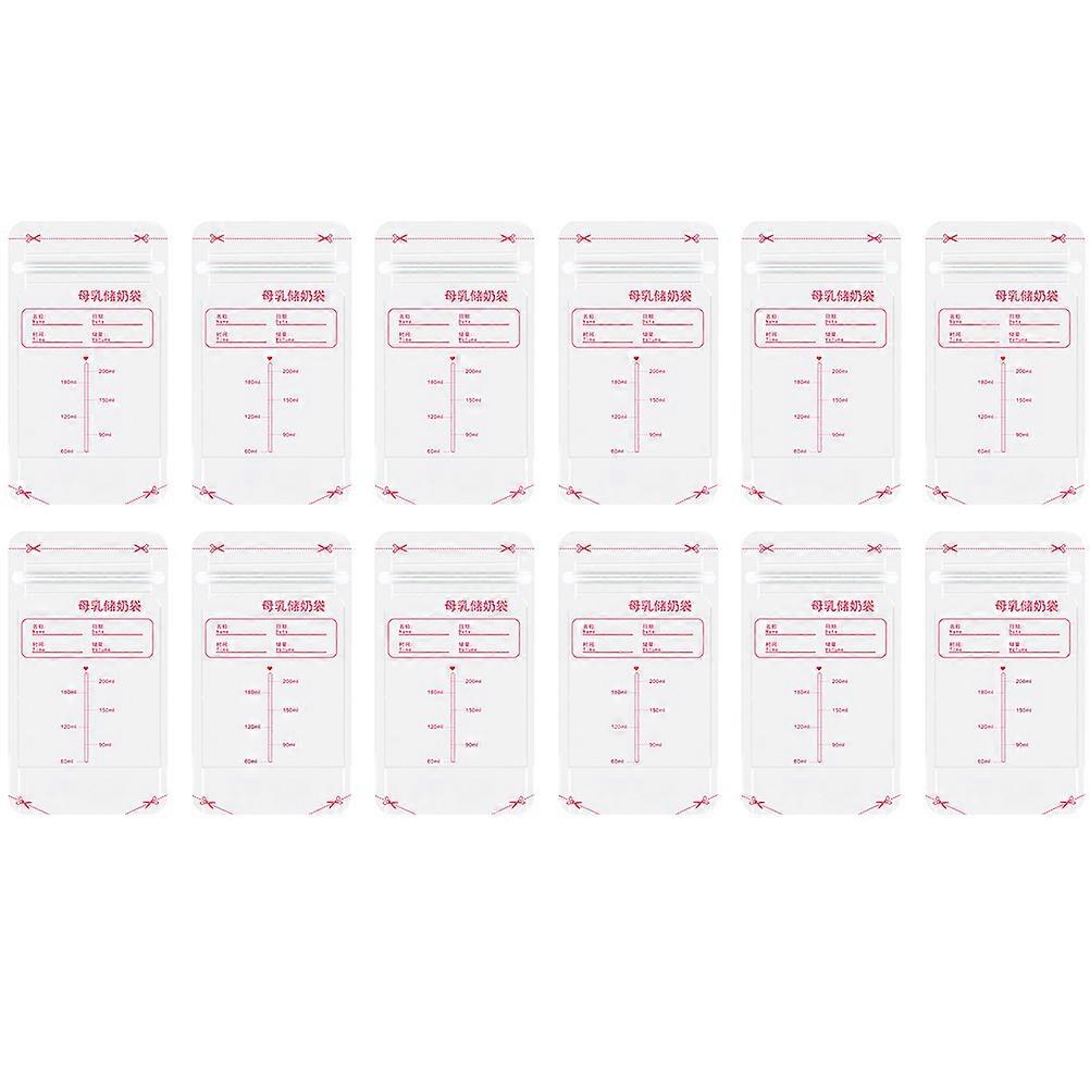 Milk Storage Bags Breastmilk Mothers Home Use Green Pp Marking Space 30Pcs