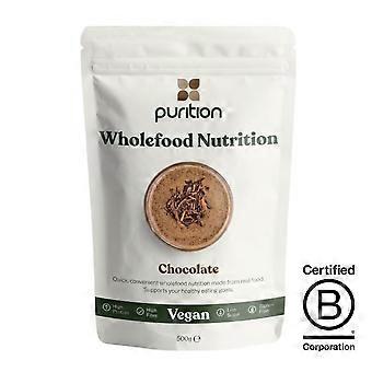Purition Vegan Wholefood Nutrition Choc 500g - 4 Pack