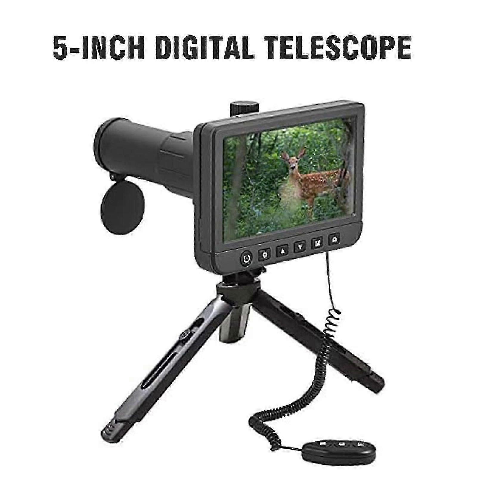 Digital Telescope Camera 50X Magnification 1080P Video 5 Inch LCD Digital NeuvT