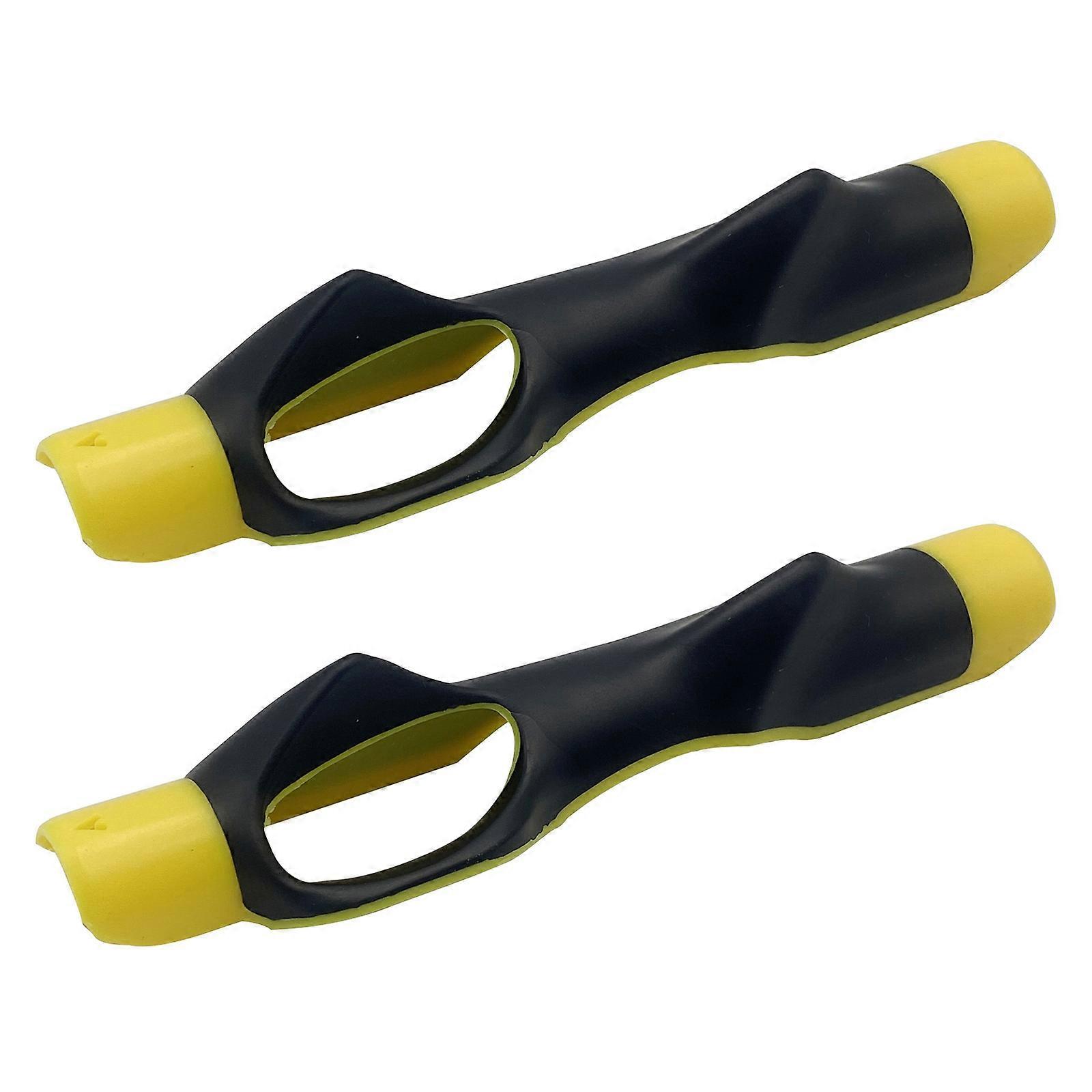 2lots Durability Golf Trainer Professional Golf Hand Position Corrector Practice Aid for Consistent Swing Practice  Yellow