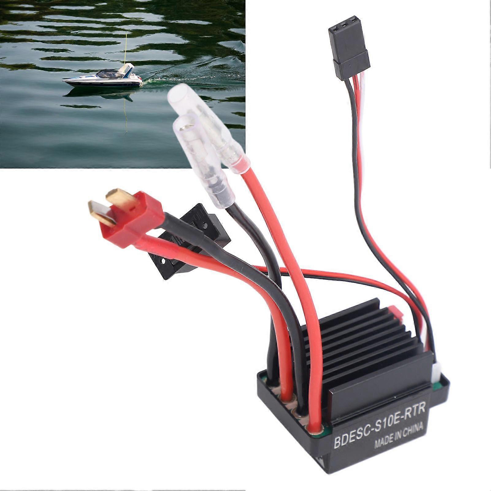 60A Brushed ESC Speed Controller Dual Way T Plug for Car Boat