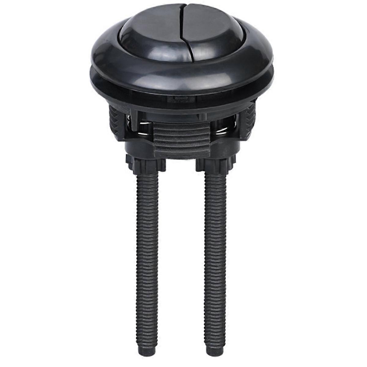 Double Flush Toilet Button Round Water Tank Maintenance Kit Water Saving Mechanism is Easy to Install and Operate A