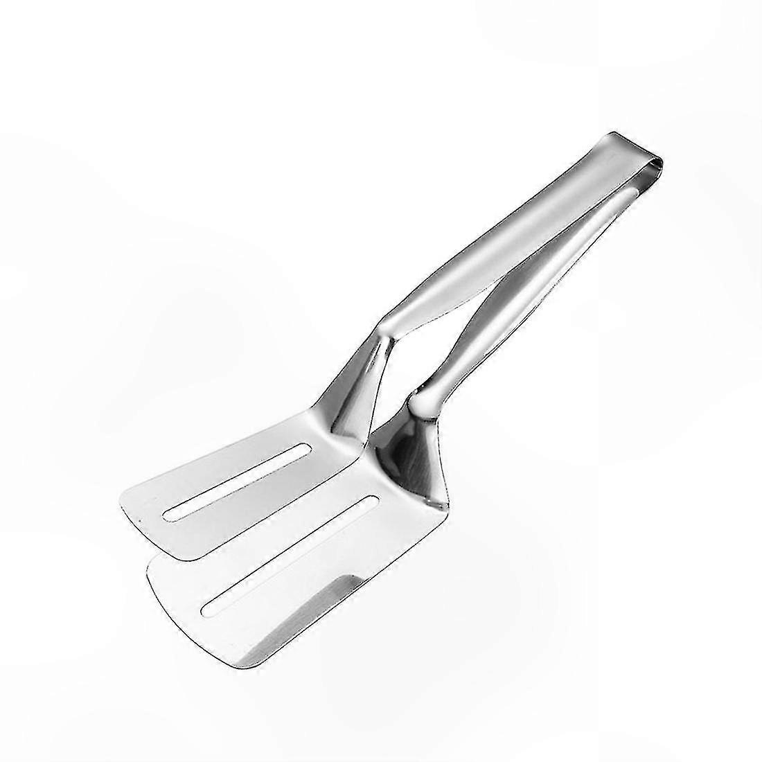 Durable Stainless Steel Fish Turner - Multi-Function Cooking Shovel for Grilling & Frying, Double-Sided Design for Easy Food Handling