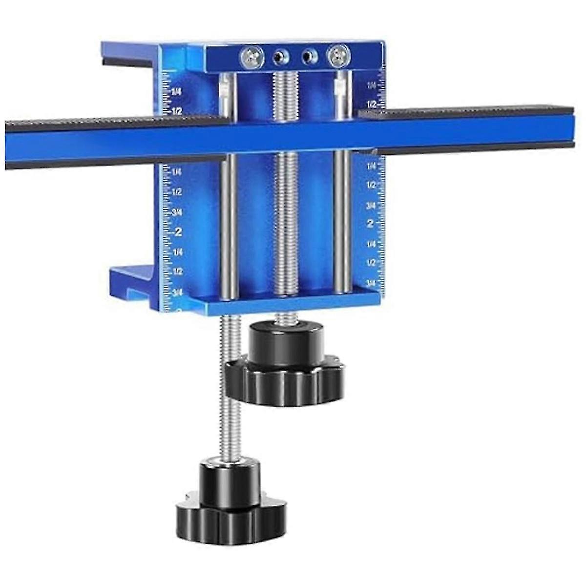 Cabinet Door Mounting Jig Hinge Hardware Tool Support Arm Clamp