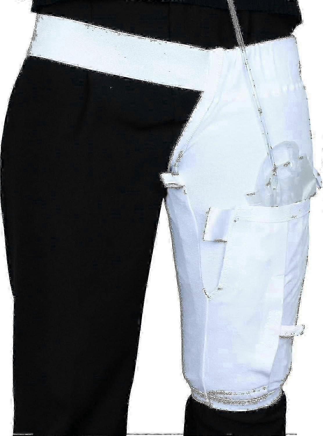 Adjustable Waist Belt Leg Bag Holder for Incontinence, Urine Catheter Cover with Washable Durable Sleeve