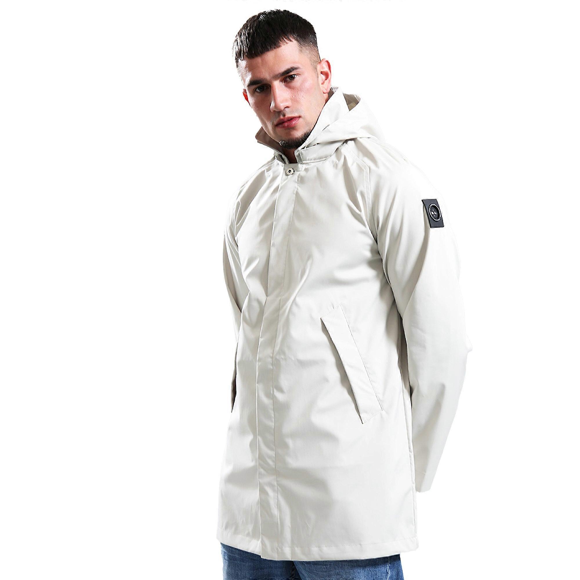 Marshall Artist Brunswick Trench Coat Stone