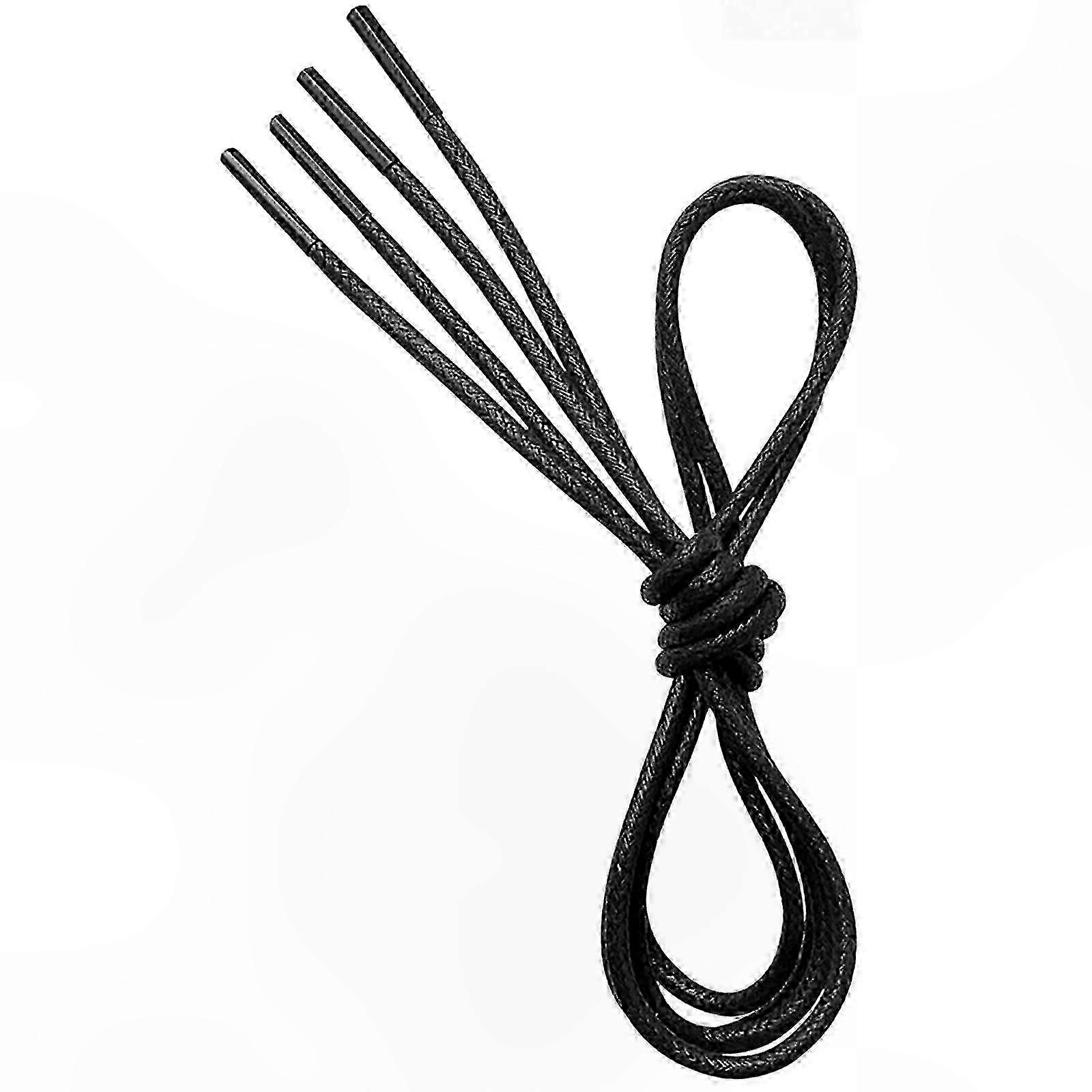 Kulaté voskované tkaničky pro výměnu společenské obuvi a kotníkových bot