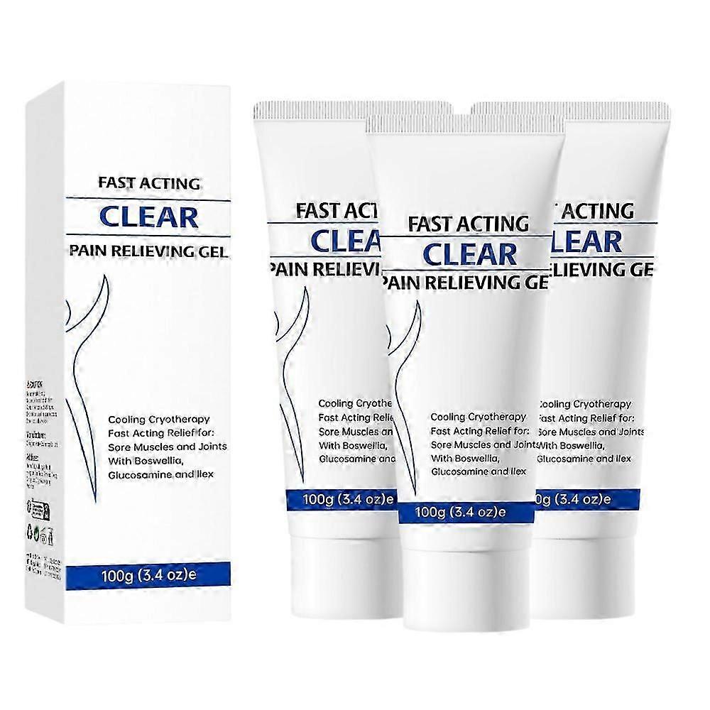 Pain Relieving Gel Fast Acting Cooling for Sore Muscles and Joints