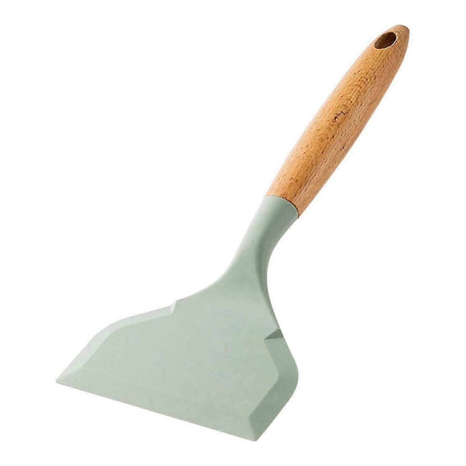 Non-stick Kitchen Wide Scraper Pizza Cooking Tools Silicone Spatula E