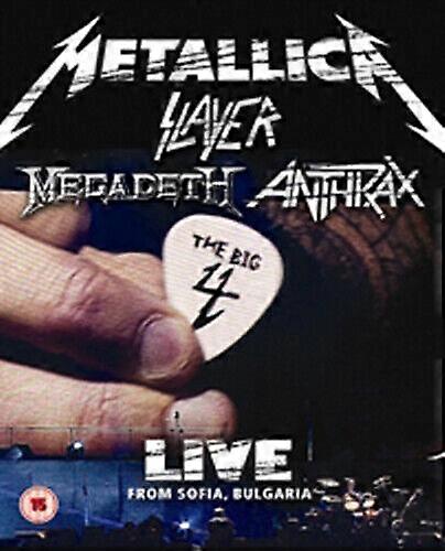 MetallicaSlayerMegadethAnthrax The Big Four - Live from Sofia Blu-ray Region 2