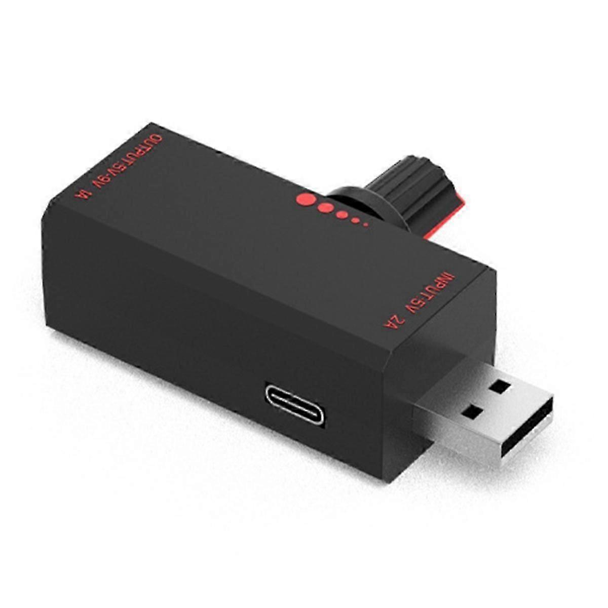 5W DC5V Fan Speed Controller Induction Speed Controller with Switch USB Protection Type-C USB Lapto